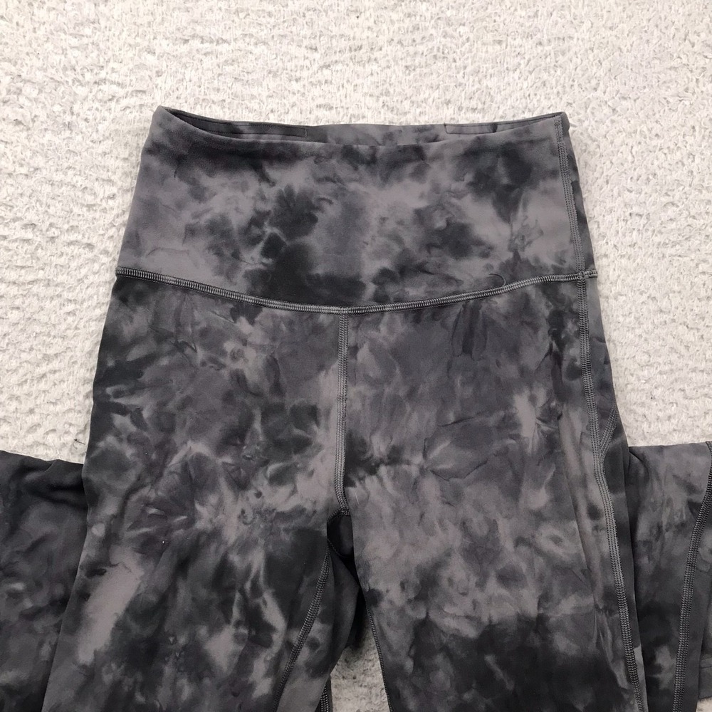 Lululemon Groove Super High-Rise Flare Pants Womens 4 (23x32) Diamond Dye Gray - Picture 2 of 11